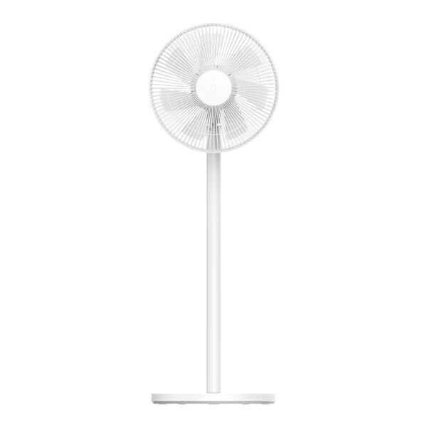 Xiaomi Smart Standing Fan 2 Lite with voice control and 12m range for versatile use as a stand or desk fan.