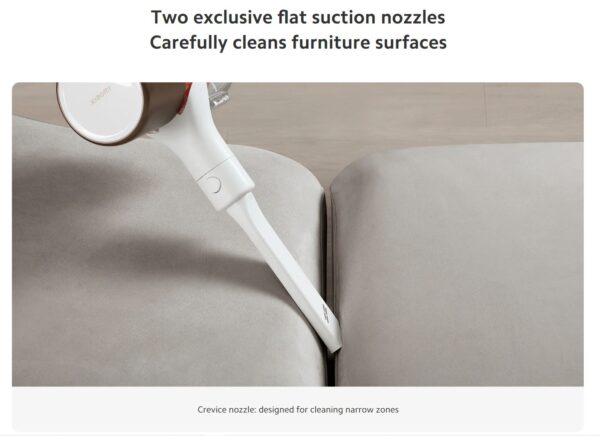 Xiaomi Handheld Vacuum Cleaner G10+ - Cordless, 2800mAh Battery, 150AW Suction Power - Image 10