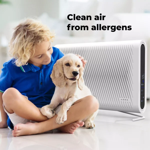 AENO Air Purifier AP2S - Wi-Fi, HEPA H13, Wall Mountable, UV Lamp - Image 16